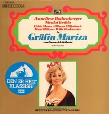Strauss(Vinyl LP)Grafin Mariza-EMI-061-28 285-Germany-VG+/Ex