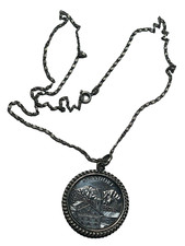 Vintage Münzanhänger Silber