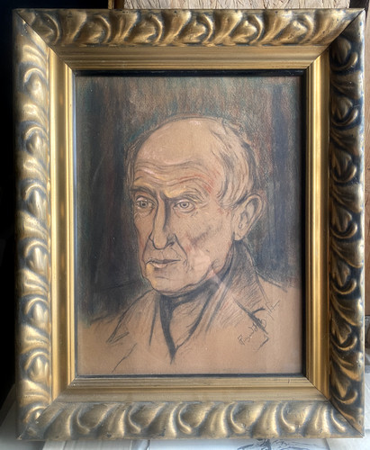 Pastell mann bildnis - ::pastell,