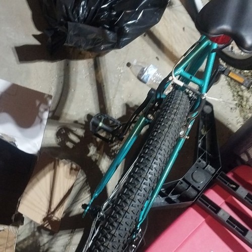 New mountain bike - never, used