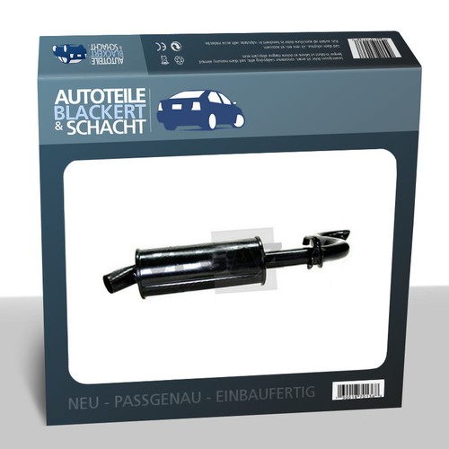 Auspuff endtopf für opel - auspuff,