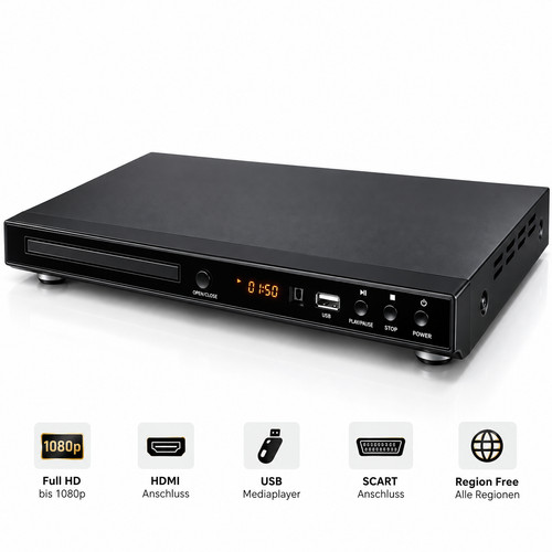 Dvd player mit - hdmi, anschluss