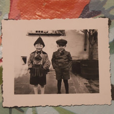 Photo 1940 boys boy - , costume