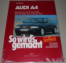 Reparaturanleitung Audi A4 B5 + Avant + quattro 11/1994 - 09/2001 Buch wie NEU!