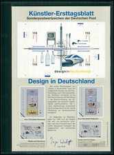 DEUTSCHLAND KUNST-BLATT DESIGN TRANSRAPID BREUER WASSILY STUHLENTWÜRFE !! WAGENFELD