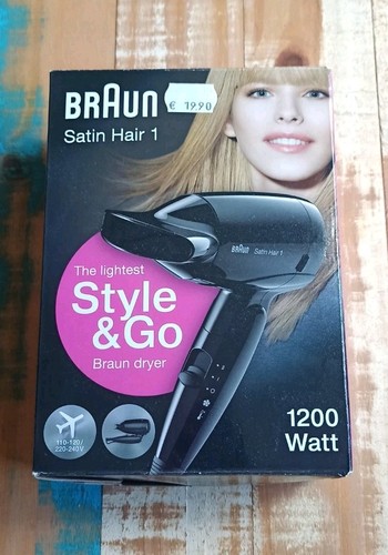 Braun satin hair - 1, fön