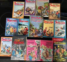 Fünf Freunde - Bücher Sammlung 15 Stück Enid Blyton 1, 2, 5, 7, 8, 9, 10, 11, 12