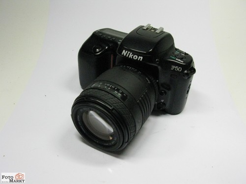 Set nikon f50 - slr-kamera, +