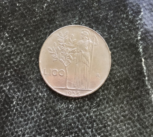 Italien 100 lire 1956 - italien,