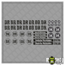 43-teiliges Aufkleber Set Spur