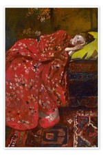 Poster Der rote Kimono - Georg-Hendrik Breitner