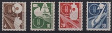 AC216) BRD Nr. 167 - 170 Verkehrsausstellung postfrisch Michel 85 Euro