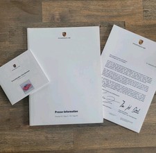 Porsche 911 Targa 4S 997 Pressemappe/Prospekt/presskit/brochure/folleto/opuscolo