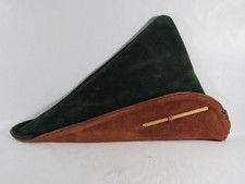 Robin hood hut aus wildleder - wildleder,
