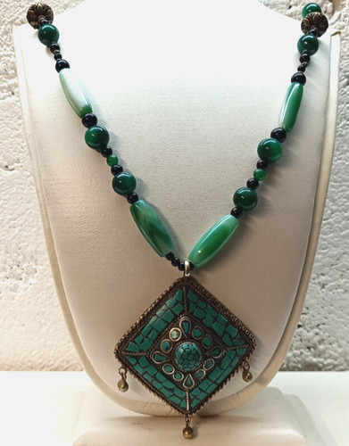 Tribal halskette mosaik - ,