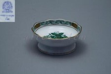 Schälchen rund auf Fuß Modell 7720-0-00 /AV Herend Ungarn Apponyi grün