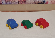 Wikinger Viking Toys 3 Autos Auto Flexi Toys Schweden Spielzeug Vintage