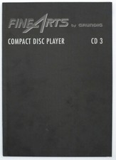 Original GRUNDIG FINE ARTS