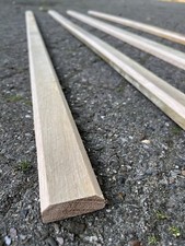 Trittleiste Pferde - / Viehanhänger Heckklappe / Frontausstieg Eiche Holzleiste