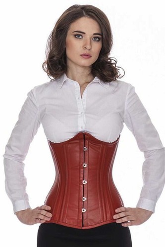 Corsage korsett braun tan - braun,