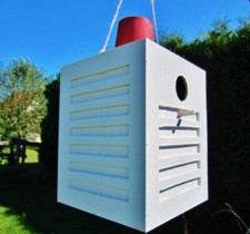 B-Ware 4 verschiedene Vogelhäuschen, Vogelhaus, Deko, Garten