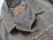 Levi's Jeans 70500 Jacke Cord Jeansjacke Gr. M (S !) braune SLIM FIT Cordjacke !