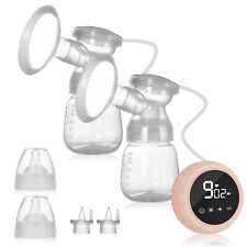 Elektrische Doppel Milchpumpe 2 Modi Ernährung Abpumpen flexibles Muttermilch