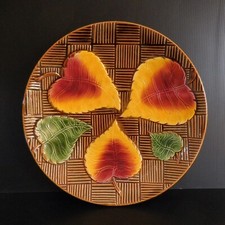 Schüssel Schale Keramik Steingut Obst Sarreguemines Frankreich Jugendstil Deko