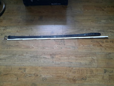 Echt Leder Herren Gürtel Ledergürtel Countrystil 135x 3,7x 0,4cm schwarz