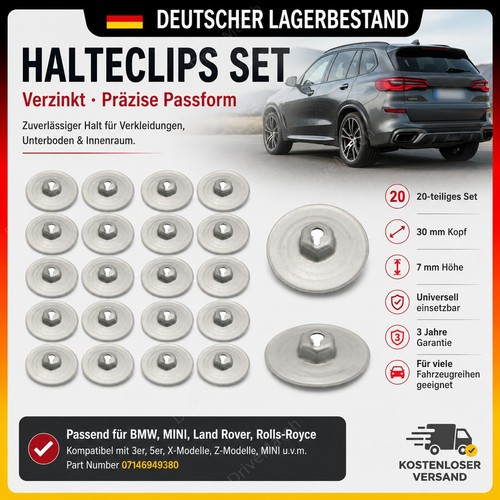 20x hitzeschutz blechmutter - hitzeschutz,