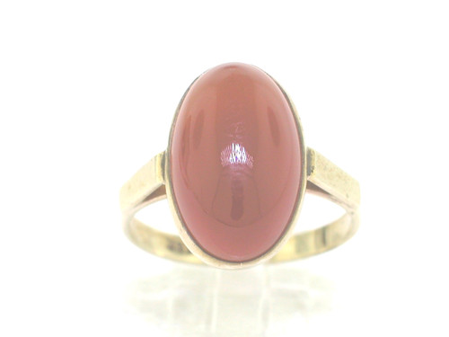 Karneol ring 333 gelbgold - karneol,