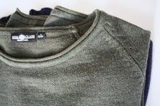 2 Herren Pullover Royal Class  L Gr 52 54  Grün Blau Schurwolle MerinoBaumwolle