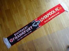 Fan-/Begegnungsschal-CHAMPIONS LEAGUE-EINTRACHT FRANKFURT vs. LIVERPOOL FC - NEU