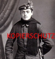 1x Foto Portrait,Feldflieger-Abteilung 3FFA Mützenabzeichen,Straßburg/ Elsaß