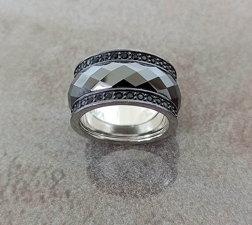 Emporio armani ring - armani, edelstahl