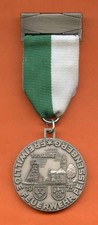 BAYERN, FREIWILLIGE FEUERWEHR MEDAILLE PEISSENBERG  1975.  (D239)