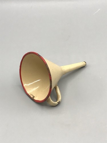Antiker emaille trichter - emaille,
