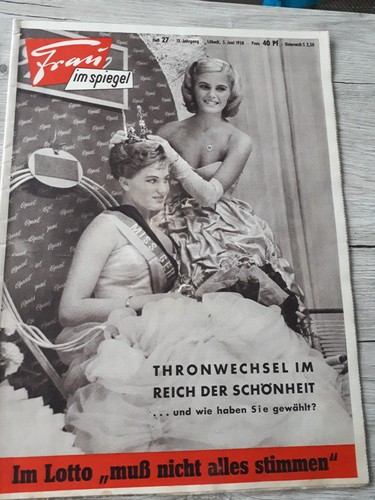 Frau spiegel heft - im,