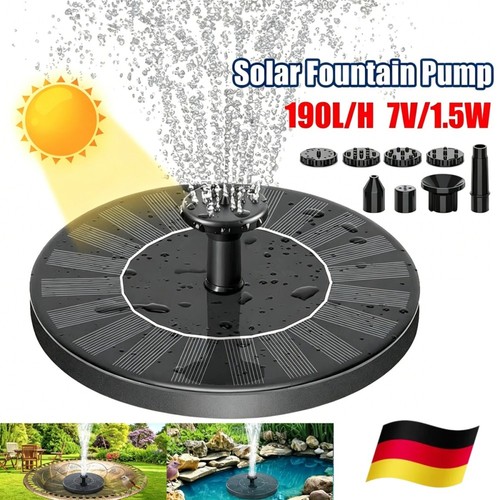 Solar pumpe springbrunnen - solar,
