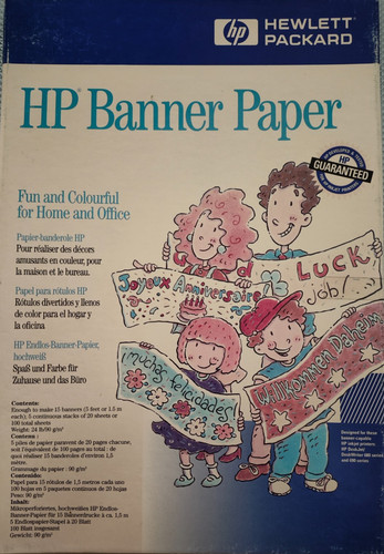 Bannerpapier endlospapier - bannerpapier,