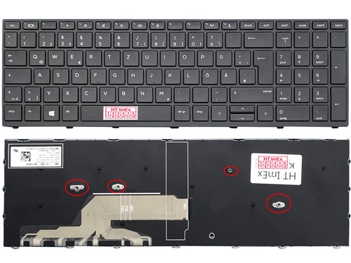 Tastatur keyboard mit - de,