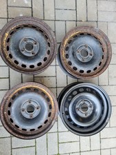 Original Audi 80 90 Coupé Cabrio 4x Stahlfelgen 6Jx15 4x108 ET37 8A060