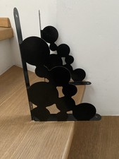 Ikea Ekby Metall Wandhalterung Regal Ablage Winkel Set Kreise Schwarz Design