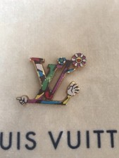 Louis Vuitton Takashi Murakami Pin Sticker Brosche Multicolor