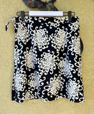 CYELL Damen Strand Rock Schwarz/Weiß mit Schlitz Gr.M Neu!