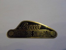 Typenschild BMW Baur