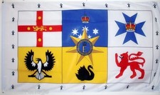 Australian royal standard flag - royal,
