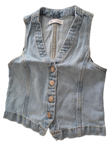 Zara kinder jeansjacke weste - kinder,