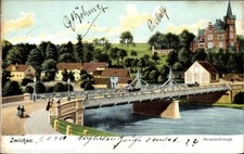 Ak Zwickau in Sachsen, Paradiesbrücke - 3586025