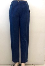 Damen Jeans Gummizug Hosen